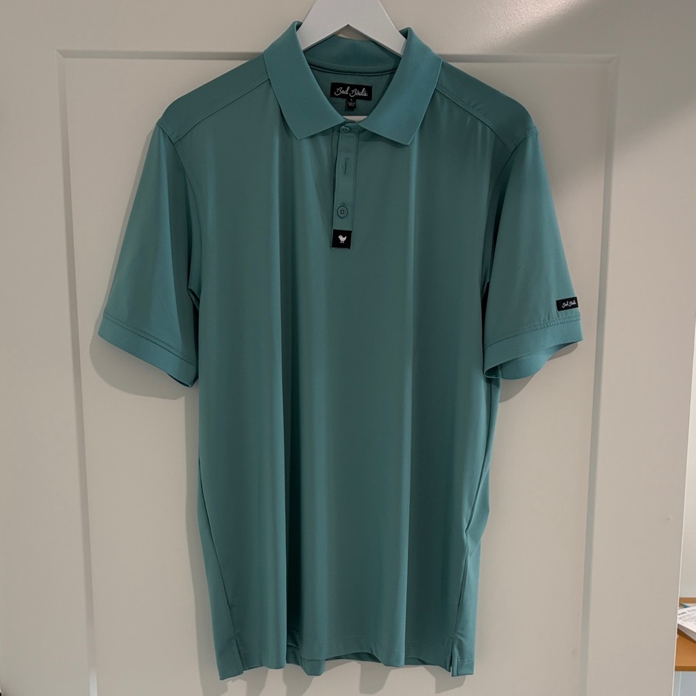 Bad Birdie Aqua Polo Shirt